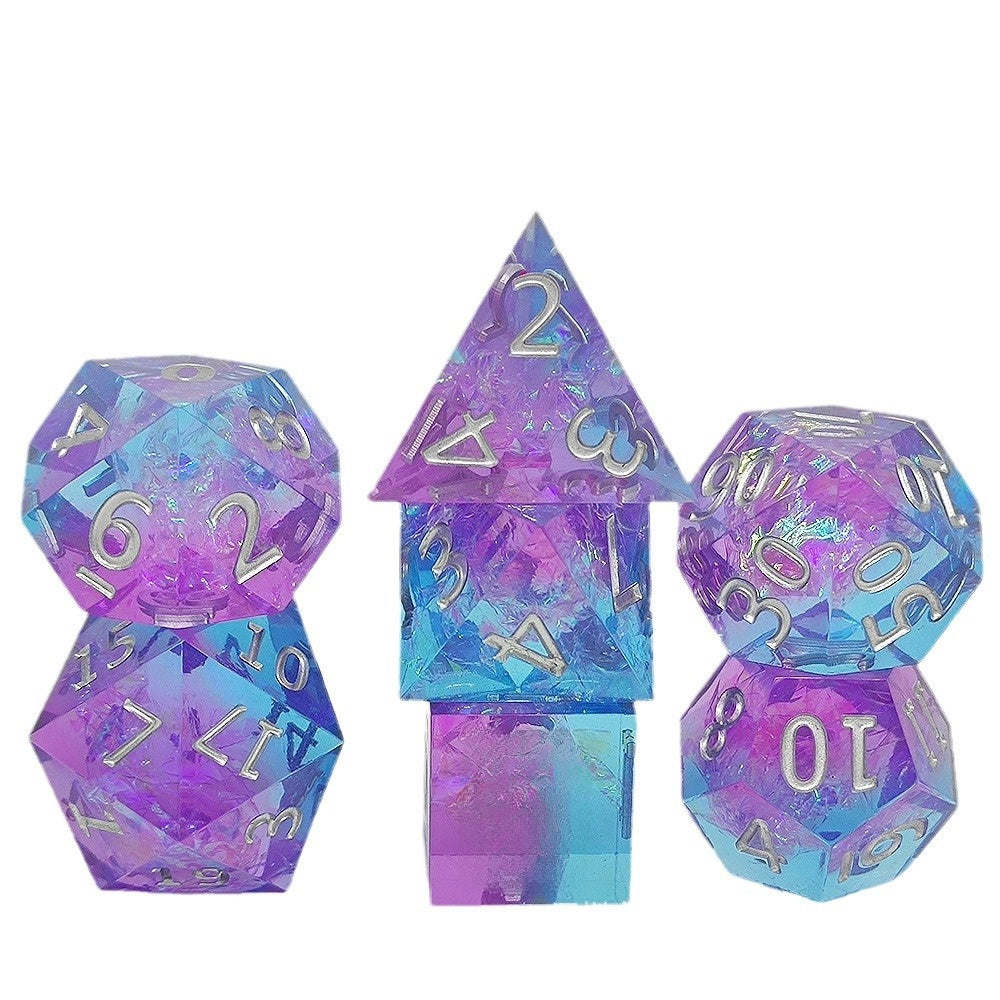Resin Pointed Dice for Tabletop RPG